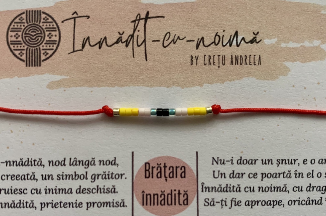 Brățară înnădită  - casă & stil de viață - accesorii pentru decorat casa - decorațiuni cu tematică spirituală - mala - Artynos.ro