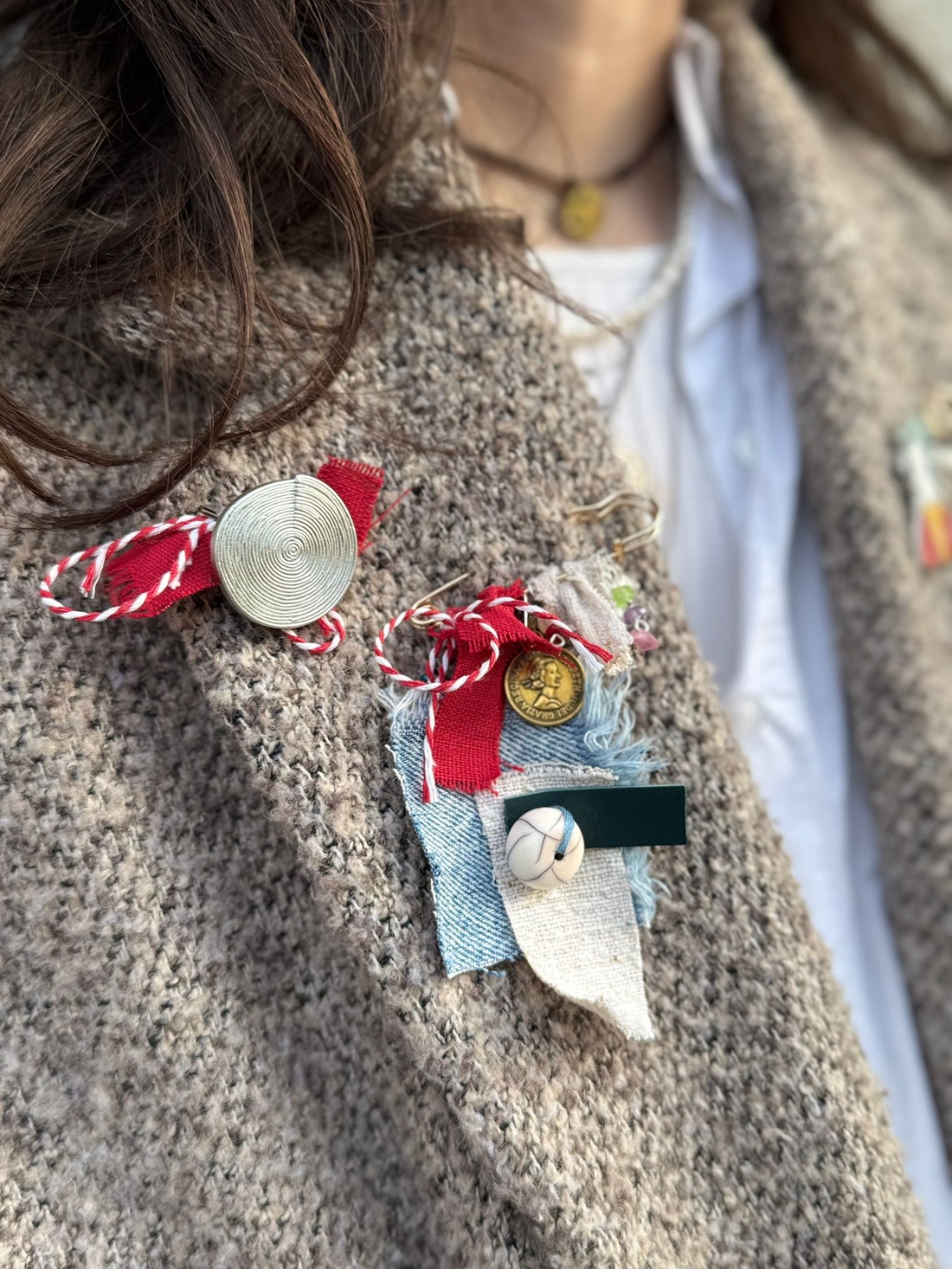 Martisor handmade - bijuterii - mărțișor - Artynos.ro