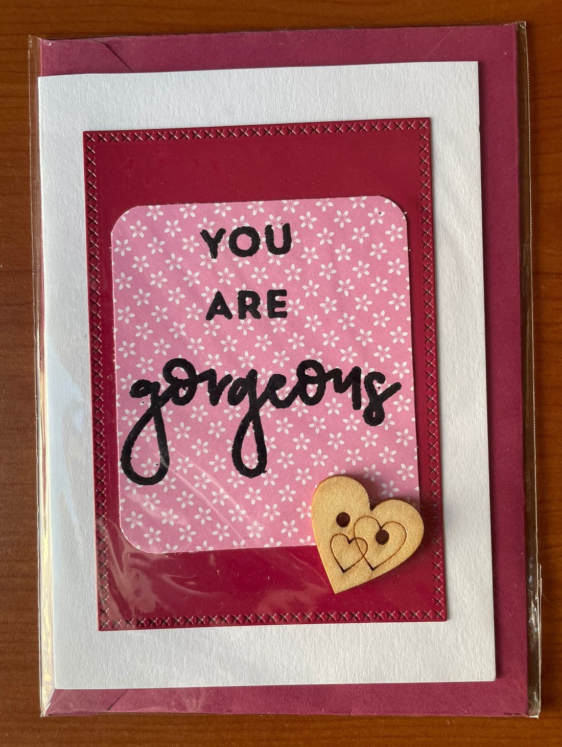 Felicitare YOU are Gorgeous - arte vizuale și accesorii  - alte arte - Artynos.ro