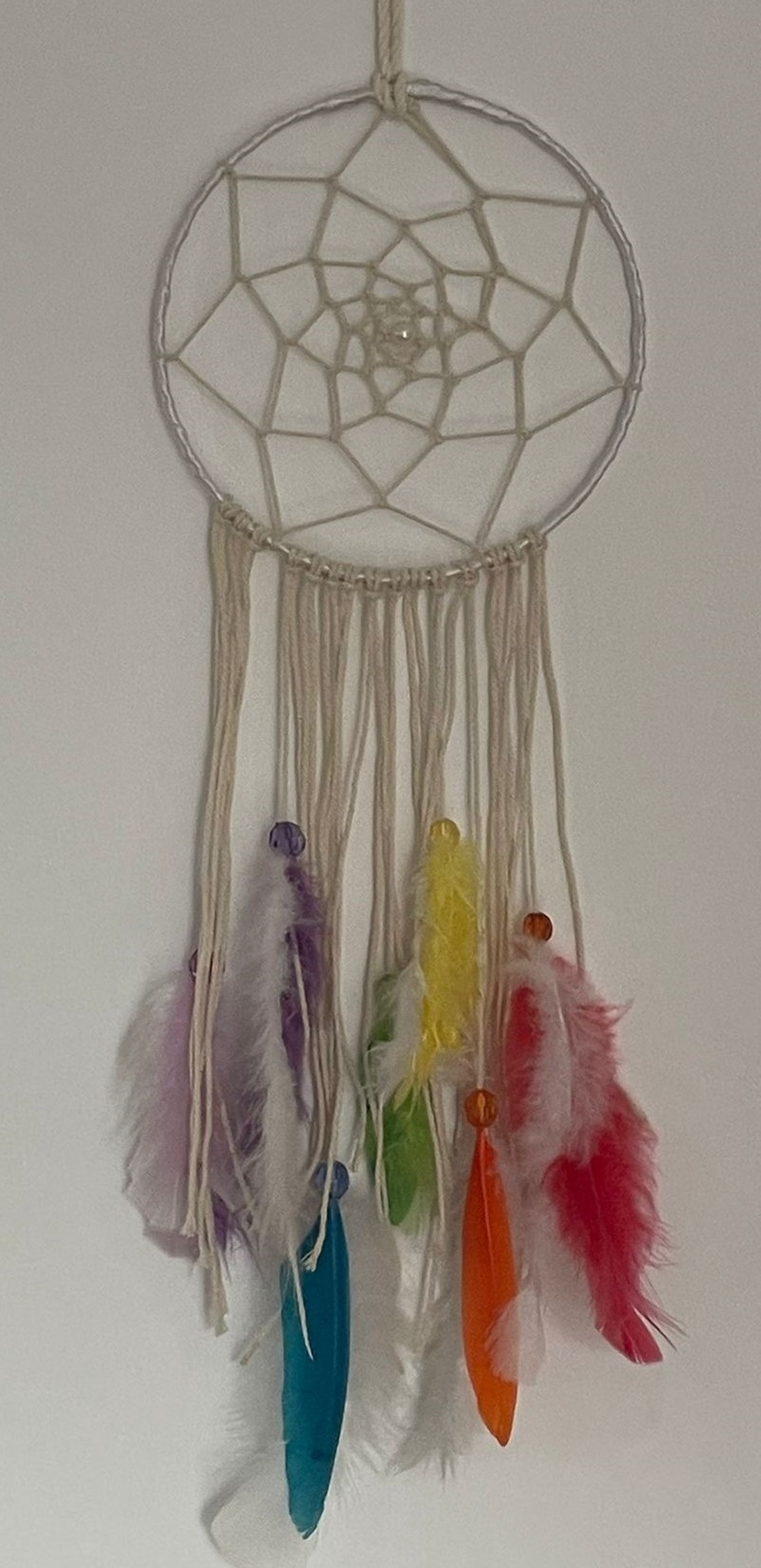 Dream catcher sau captator de vise - casă & stil de viață - accesorii pentru decorat casa - decorațiuni de pereți, decorațiuni suspendate - capcană de vise - Artynos.ro