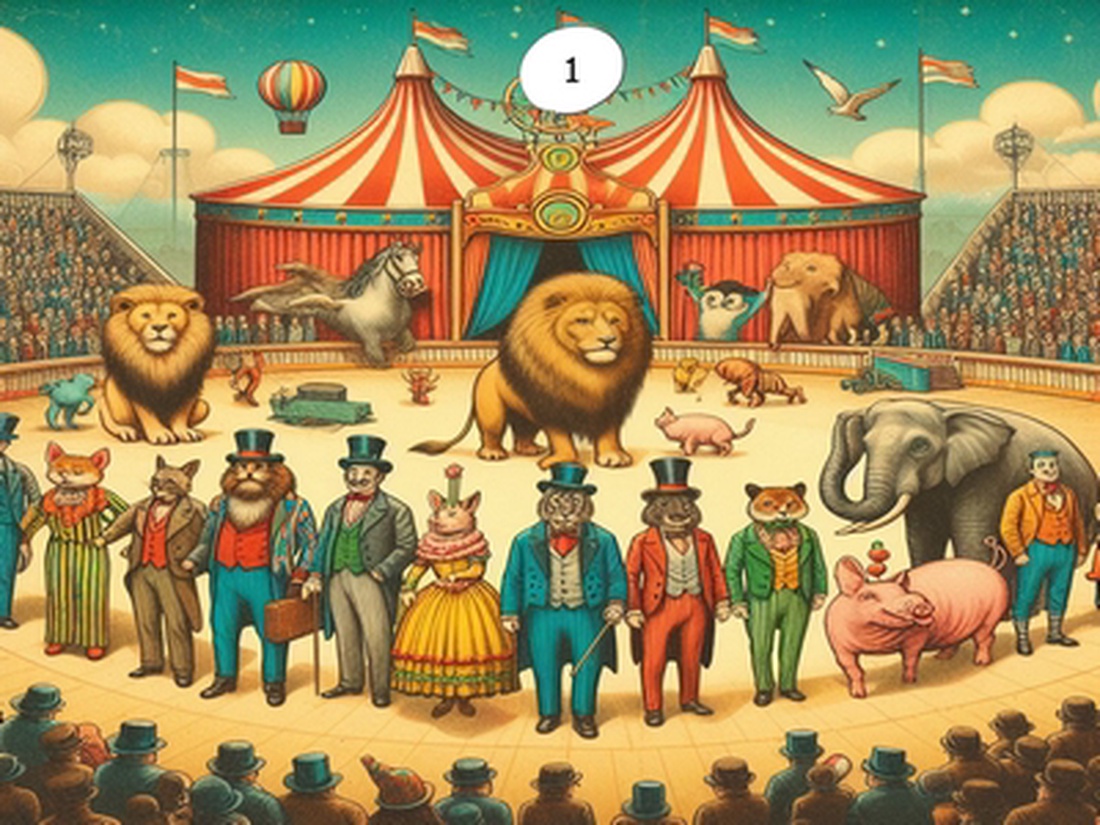 Semn de carte Circus - cărți și creații cu tematică muzicală, cadouri - semn de carte - Artynos.ro