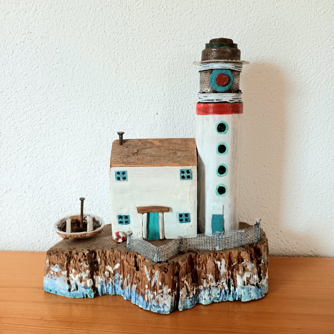 Lighthouse - casă & stil de viață - accesorii pentru decorat casa - picturi murale - artă de perete din lemn - Artynos.ro