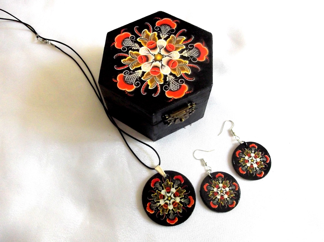 set cadou mandala 43614 - bijuterii - seturi de bijuterii - Artynos.ro