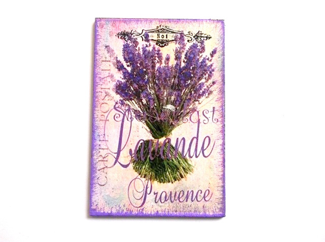  magnet frigider lavanda 36334 - accesorii locuință - accesorii pentru echipamente de bucătărie - decorații de bucătărie - magneți de frigider - Artynos.ro