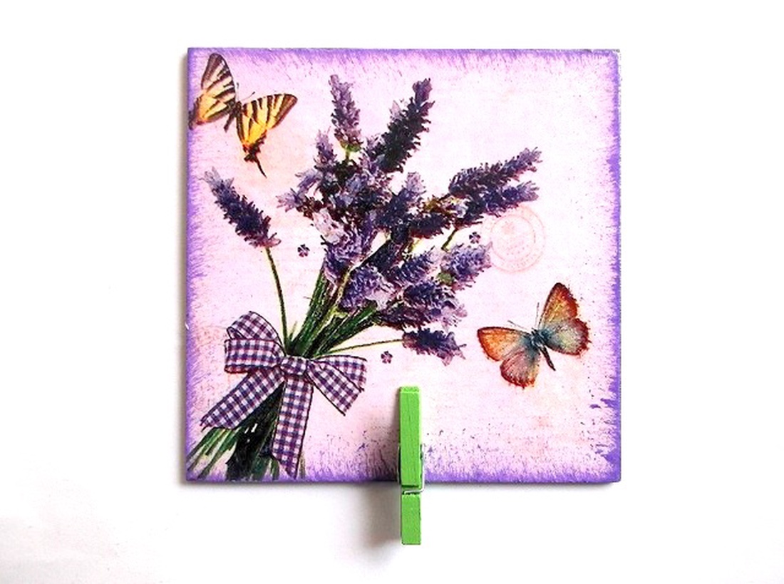 magnet frigider lavanda 36344 - accesorii locuință - accesorii pentru echipamente de bucătărie - decorații de bucătărie - magneți de frigider - Artynos.ro