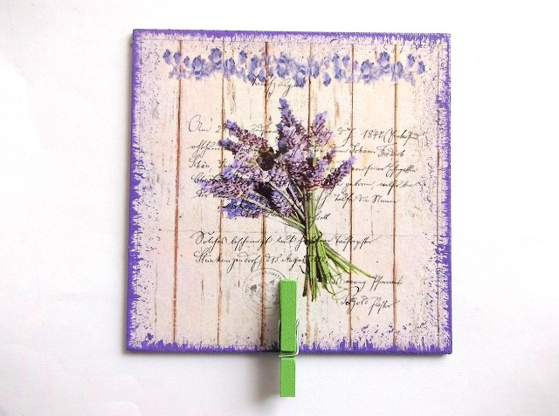 magnet frigider lavanda 36343 - accesorii locuință - accesorii pentru echipamente de bucătărie - decorații de bucătărie - magneți de frigider - Artynos.ro