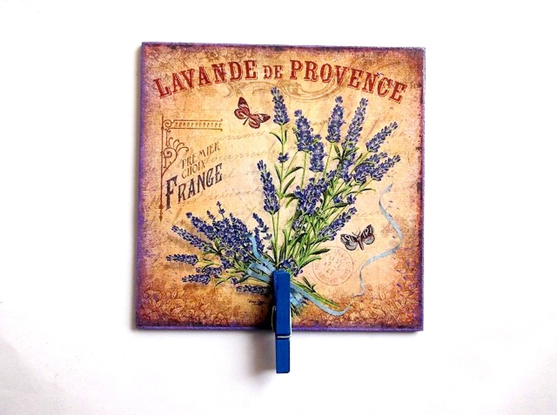 magnet frigider lavanda 36346 - accesorii locuință - accesorii pentru echipamente de bucătărie - decorații de bucătărie - magneți de frigider - Artynos.ro