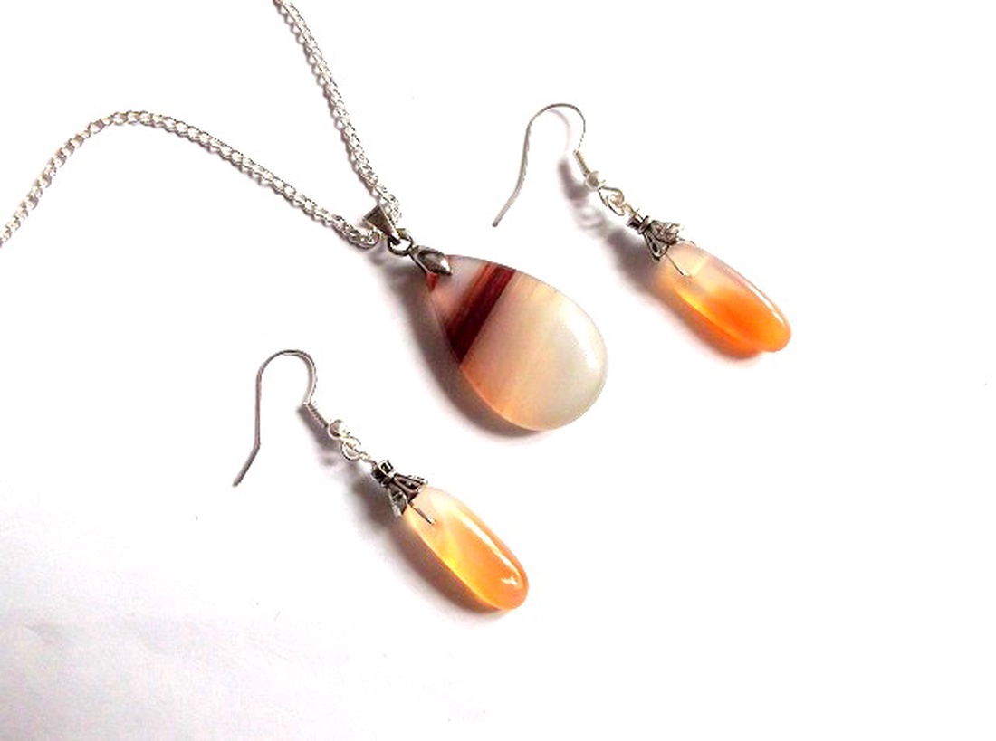 set agate 34298 - bijuterii - seturi de bijuterii - Artynos.ro