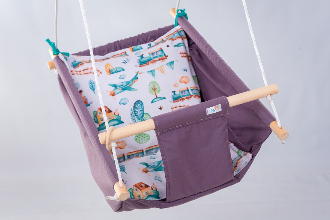 Leagăn Multifunctional Babyswing, Elefantel verde - jucării și echipamente pentru copii - leagăne pentru bebeluși și copii - Artynos.ro