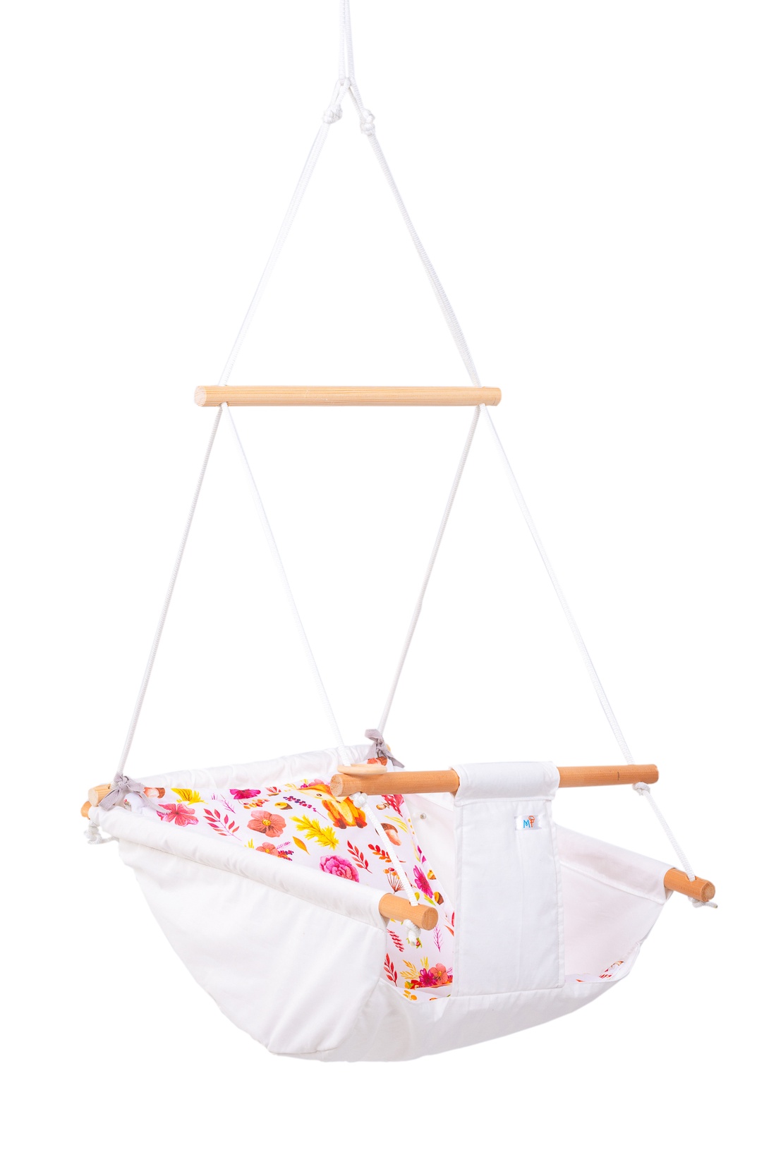 Leagăn Multifunctional Babyswing, Animăluțe fucsia/alb - jucării și echipamente pentru copii - leagăne pentru bebeluși și copii - Artynos.ro