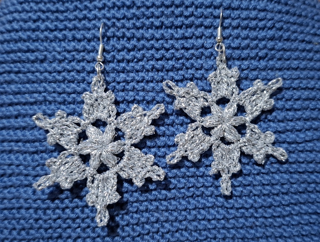 Cercei Snowflake SE - bijuterii - cercei - cercei și ornamente pentru urechi - Artynos.ro