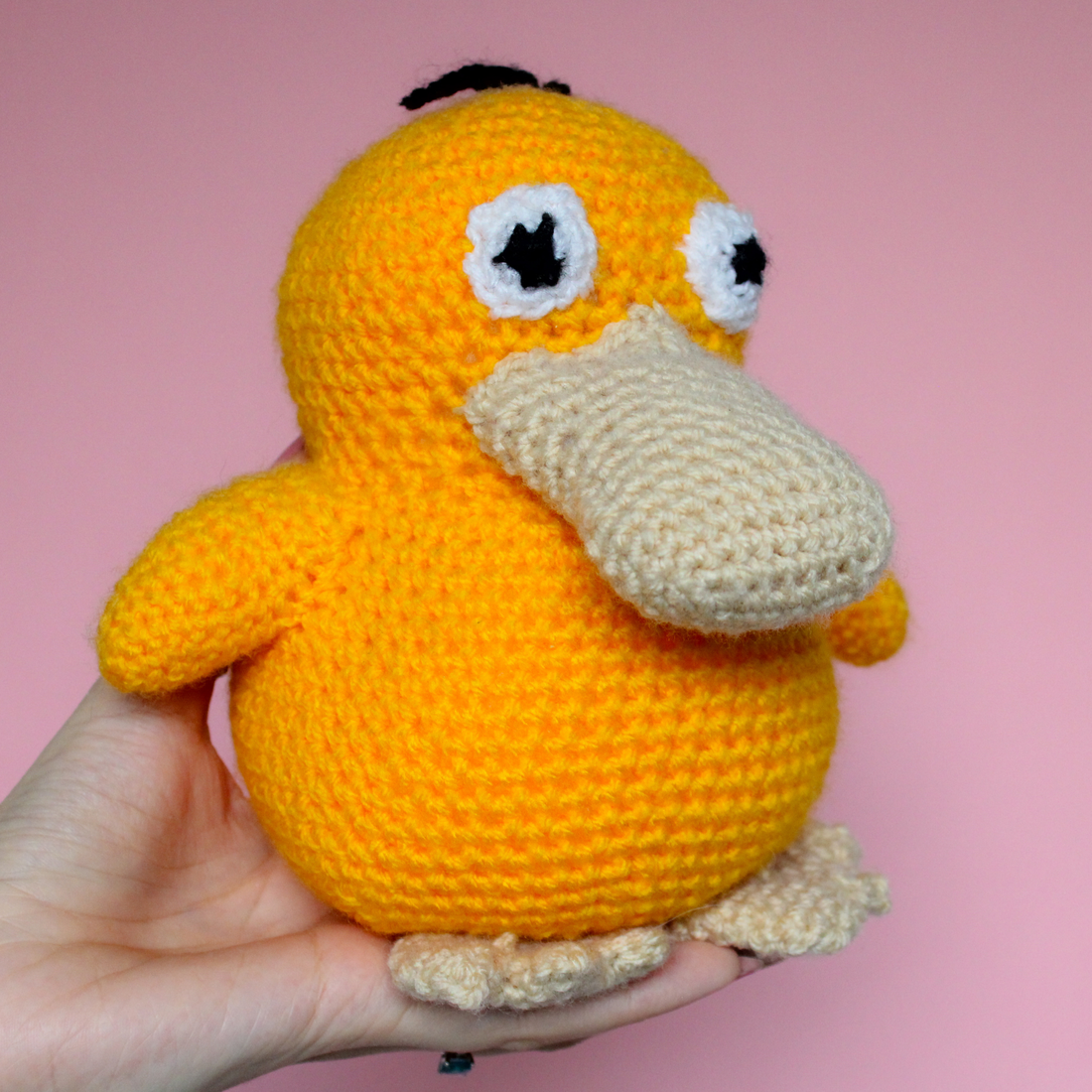 Jucarie Psyduck - Pokemon crosetat  - jucării și echipamente pentru copii - jucării de pluș - figurine de pluș - Artynos.ro