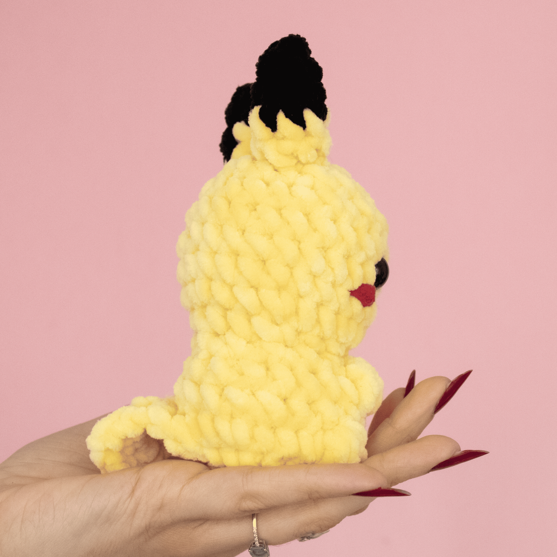 Jucarie Pikachu mic - Pokemon crosetat  - jucării și echipamente pentru copii - plușuri - figurine de pluș - Artynos.ro