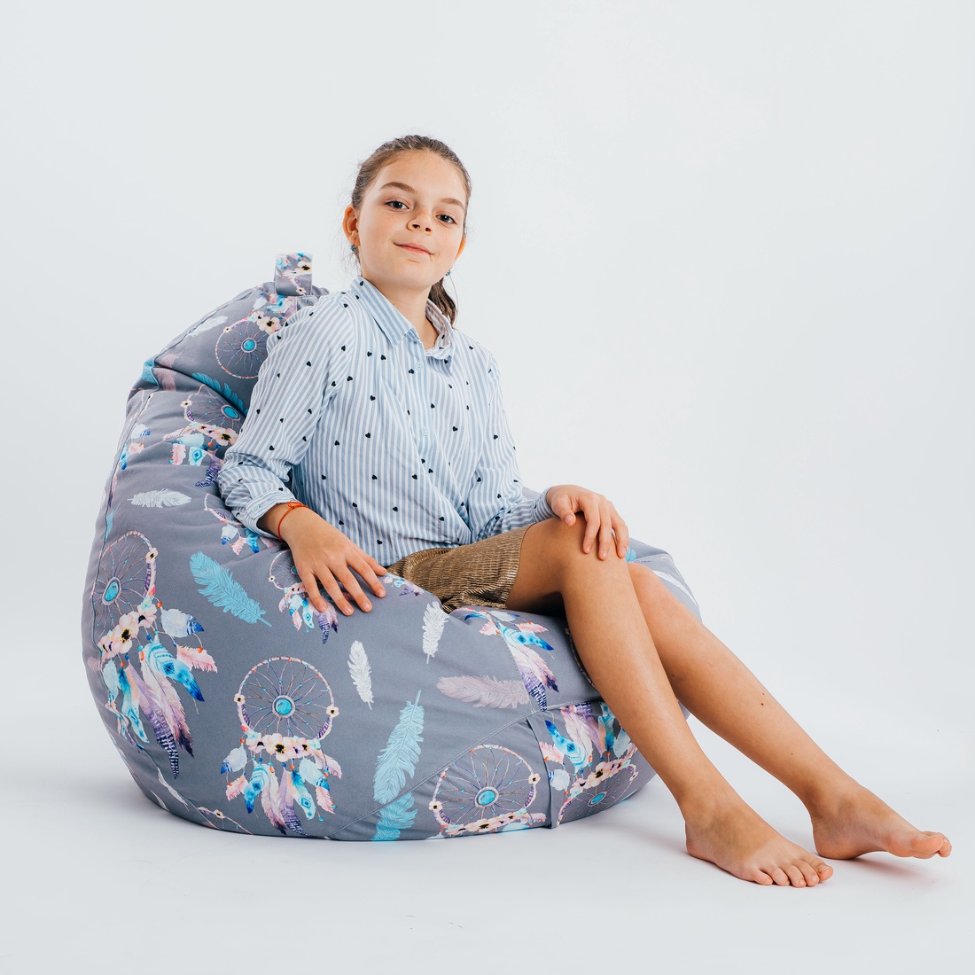 Fotoliu puf Dreamcatcher - casă & stil de viață - mobilier artizanal - fotoliu puf bean bag - Artynos.ro