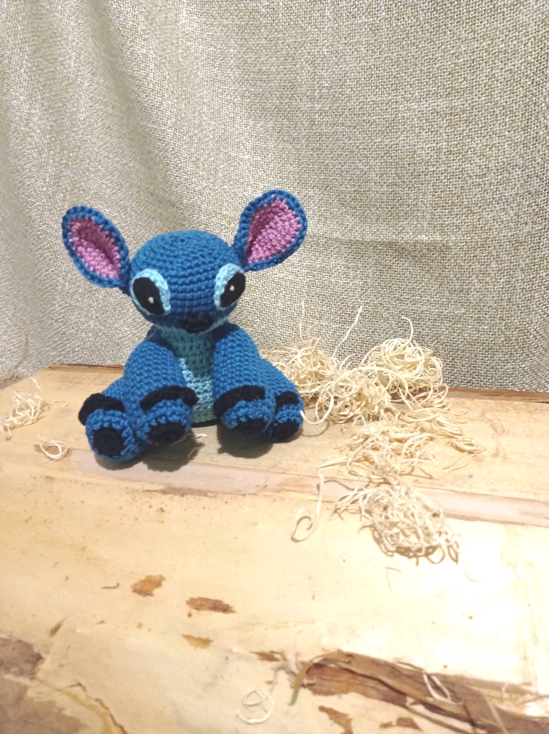 Stitch figură de croșetat - jucării și echipamente pentru copii - plușuri - personaje de basm din pluș - Artynos.ro