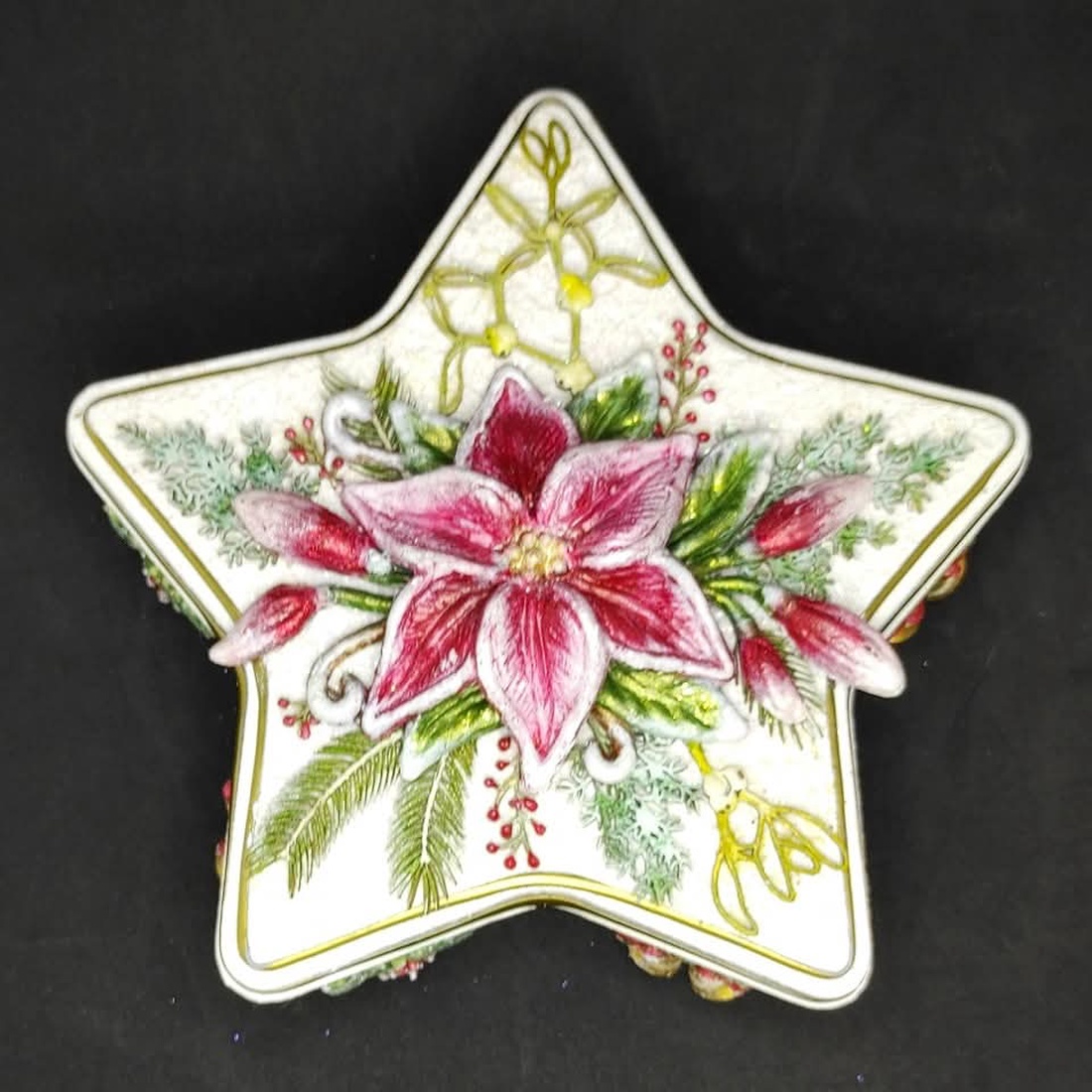 Star of Joy - Cutie decorativă de Crăciun - accesorii de crăciun - decorațiuni de crăciun de casă - decorațiuni pentru casă de crăciun - Artynos.ro