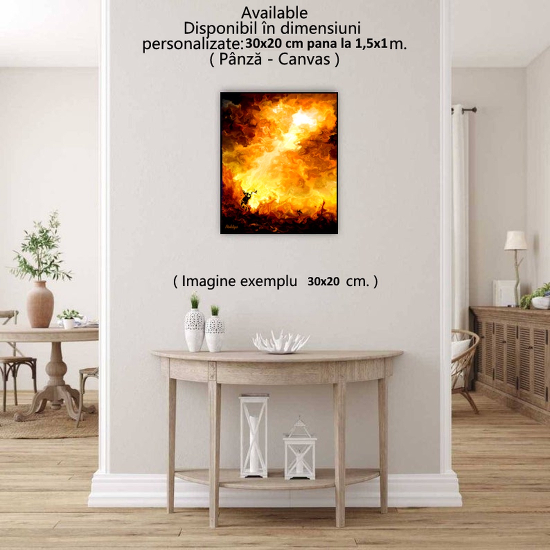 Lumina paradisului - Tablou-în ediție deschisă - arte vizuale și accesorii  - picturi - pictură în ulei - Artynos.ro