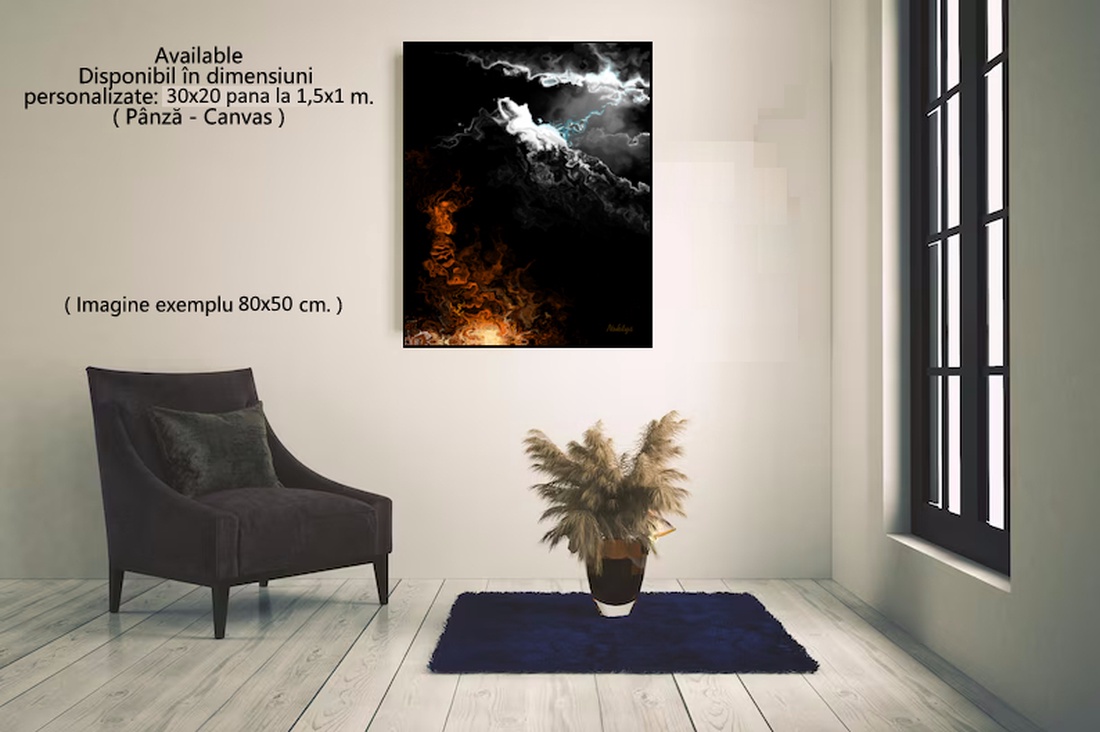 Olympus Tablou- Home-deco  - în ediție deschisă - arte vizuale și accesorii  - picturi - pictură în ulei - Artynos.ro