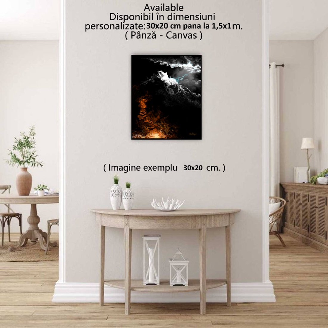 Olympus Tablou- Home-deco  - în ediție deschisă - arte vizuale și accesorii  - picturi - pictură în ulei - Artynos.ro