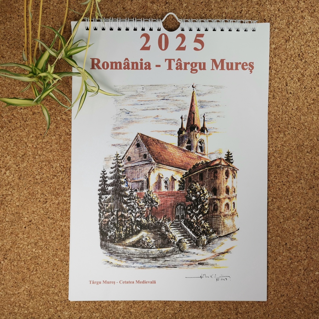 Calendar cu Grafică - Târgu Mureș - casă & stil de viață - accesorii pentru decorat casa - decorațiuni de pereți, decorațiuni suspendate - calendar perete - Artynos.ro