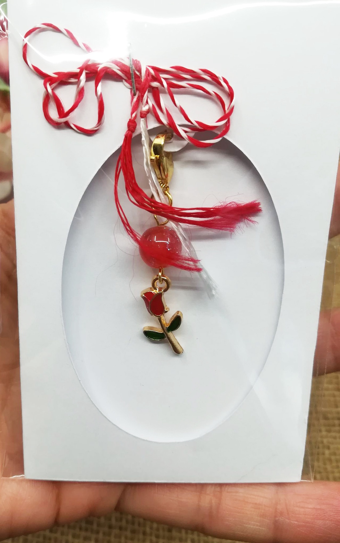 Martisor tip breloc - bijuterii - mărțișor - Artynos.ro