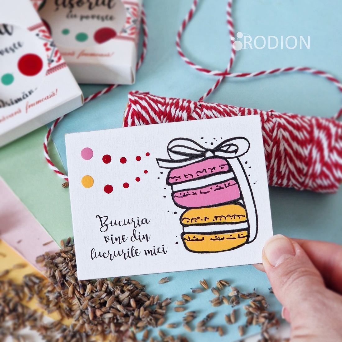 Mărțișoare cu magnet macarons pictate manual cu mesaje haioase handmade - bijuterii - mărțișor - Artynos.ro