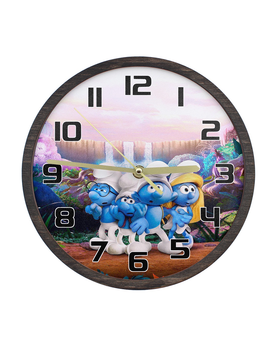 Ceas decorativ - Smurfs - casă & stil de viață - accesorii pentru decorat casa - decorațiuni de pereți, decorațiuni suspendate - ceasuri de perete - Artynos.ro