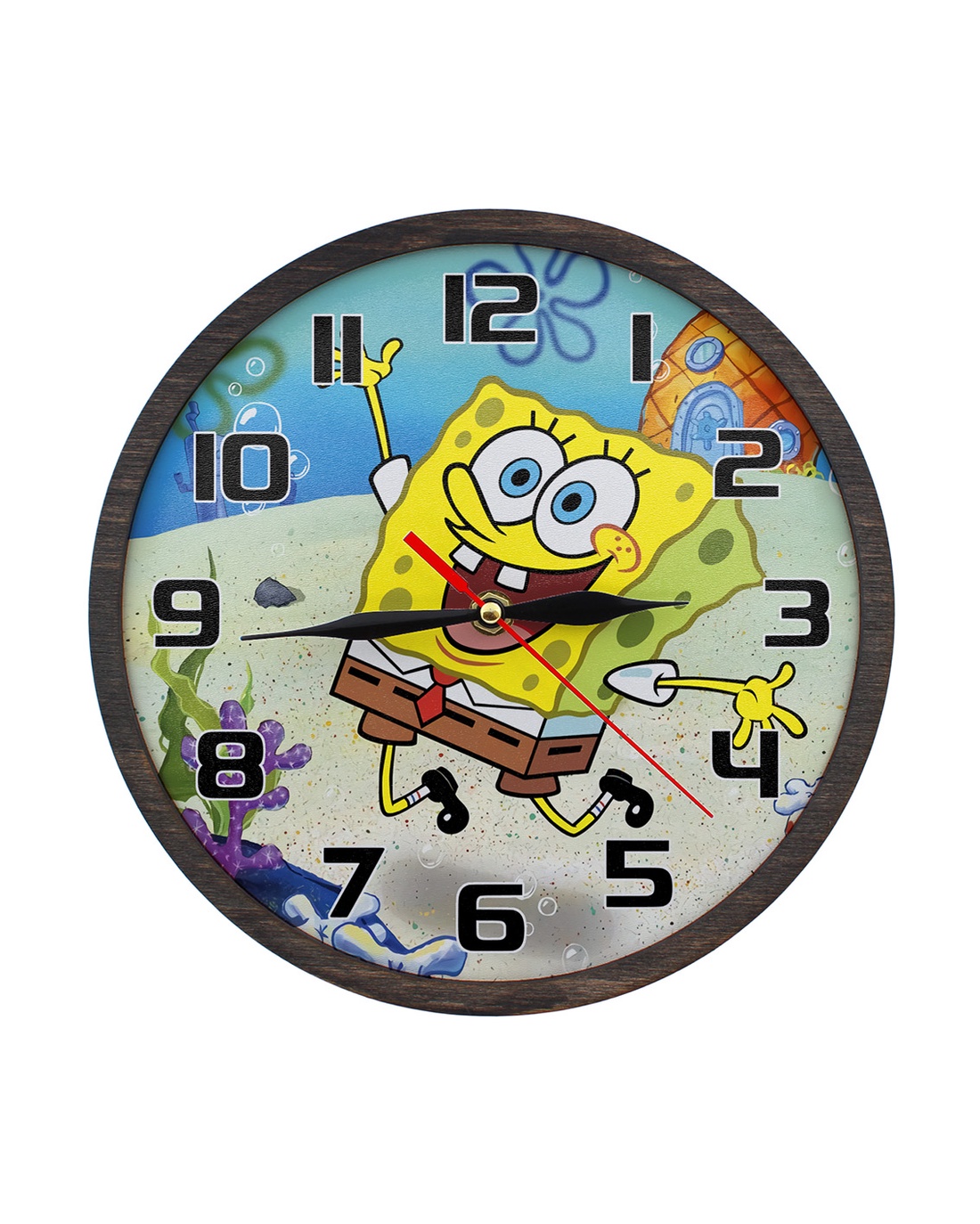 Ceas decorativ - Sponge Bob - casă & stil de viață - accesorii pentru decorat casa - decorațiuni de pereți, decorațiuni suspendate - ceasuri de perete - Artynos.ro