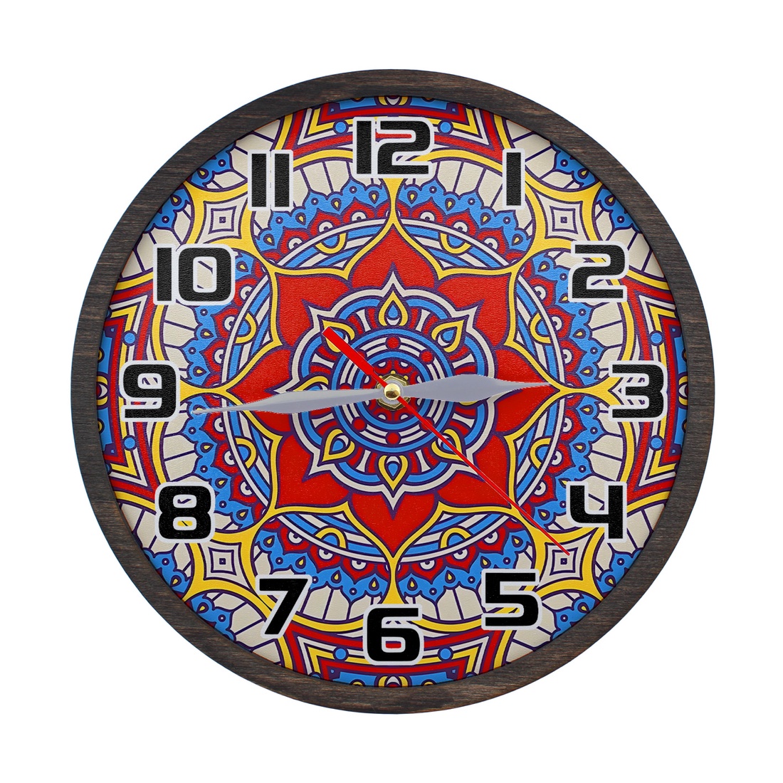 Ceas decorativ - Mandala - casă & stil de viață - accesorii pentru decorat casa - decorațiuni de pereți, decorațiuni suspendate - ceasuri de perete - Artynos.ro