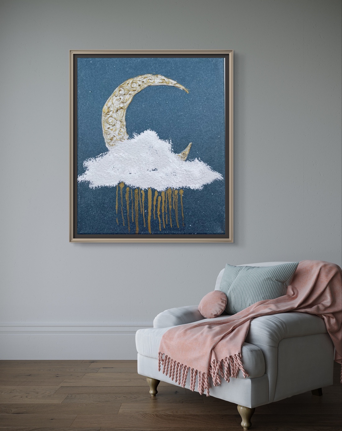 To the moon and back - casă & stil de viață - accesorii pentru decorat casa - picturi murale - panouri și tablouri, panouri decorative - Artynos.ro