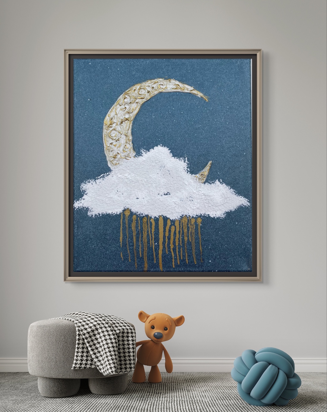 To the moon and back - casă & stil de viață - accesorii pentru decorat casa - picturi murale - panouri și tablouri, panouri decorative - Artynos.ro