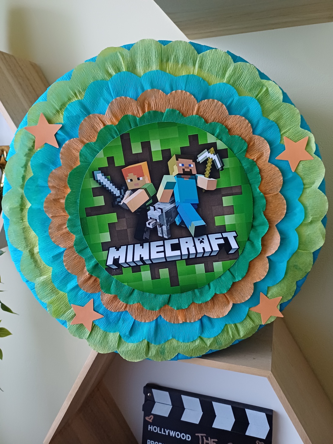 Piñata pinata Minecraft  - jucării și echipamente pentru copii - jocuri de mișcare - Artynos.ro