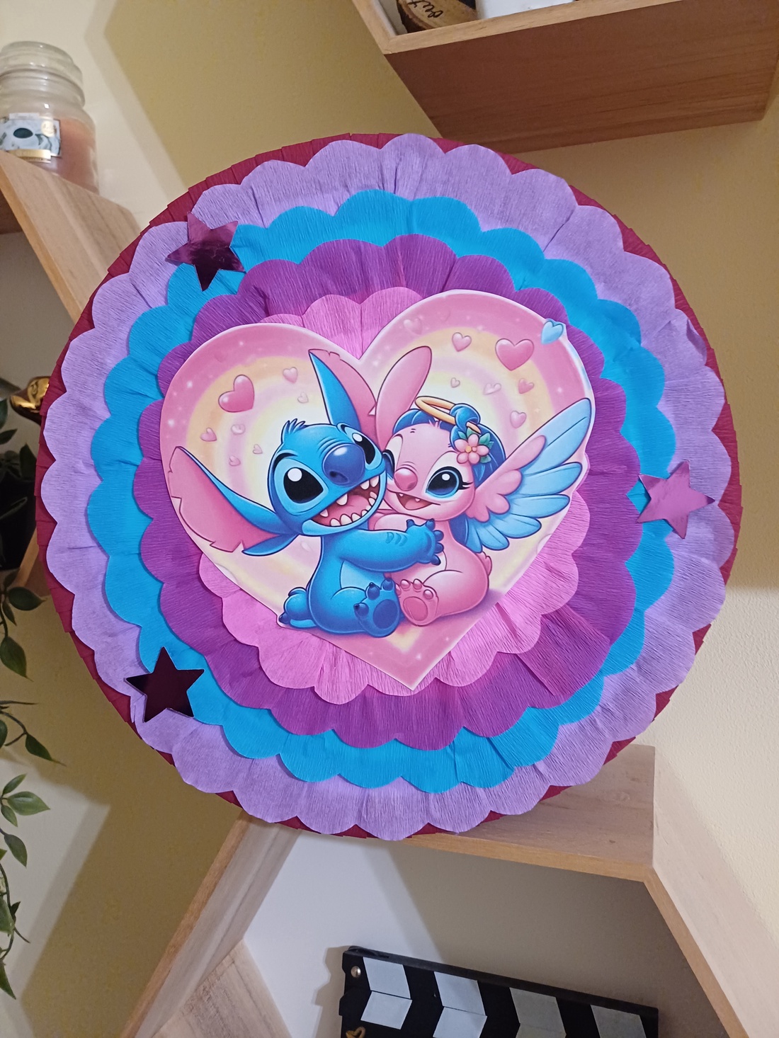 Piñata pinata piniata Stitch si Angel  - jucării și echipamente pentru copii - jocuri de mișcare - Artynos.ro