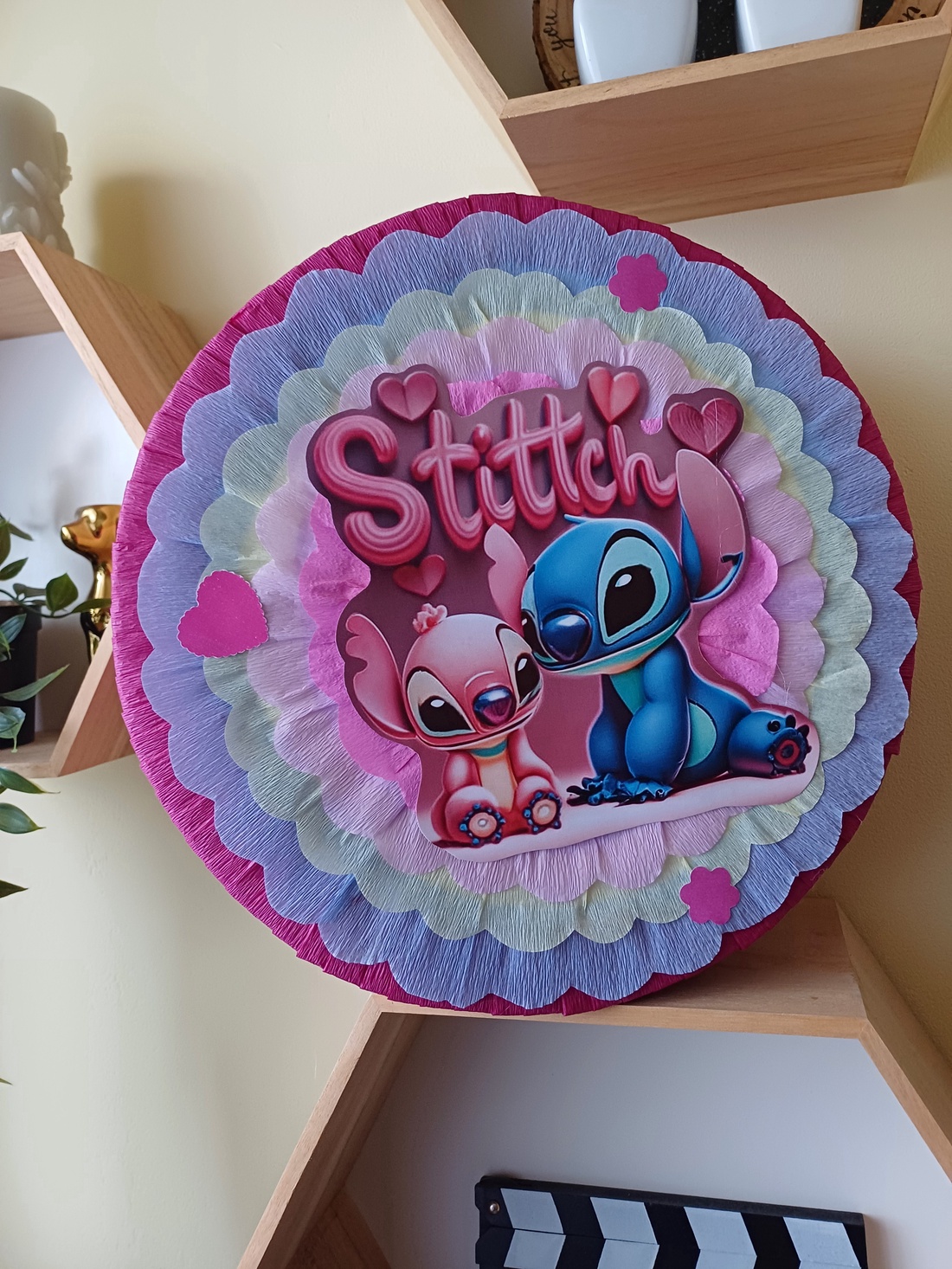 Piñata pinata piniata Stitch si Angel  - jucării și echipamente pentru copii - jocuri de mișcare - Artynos.ro