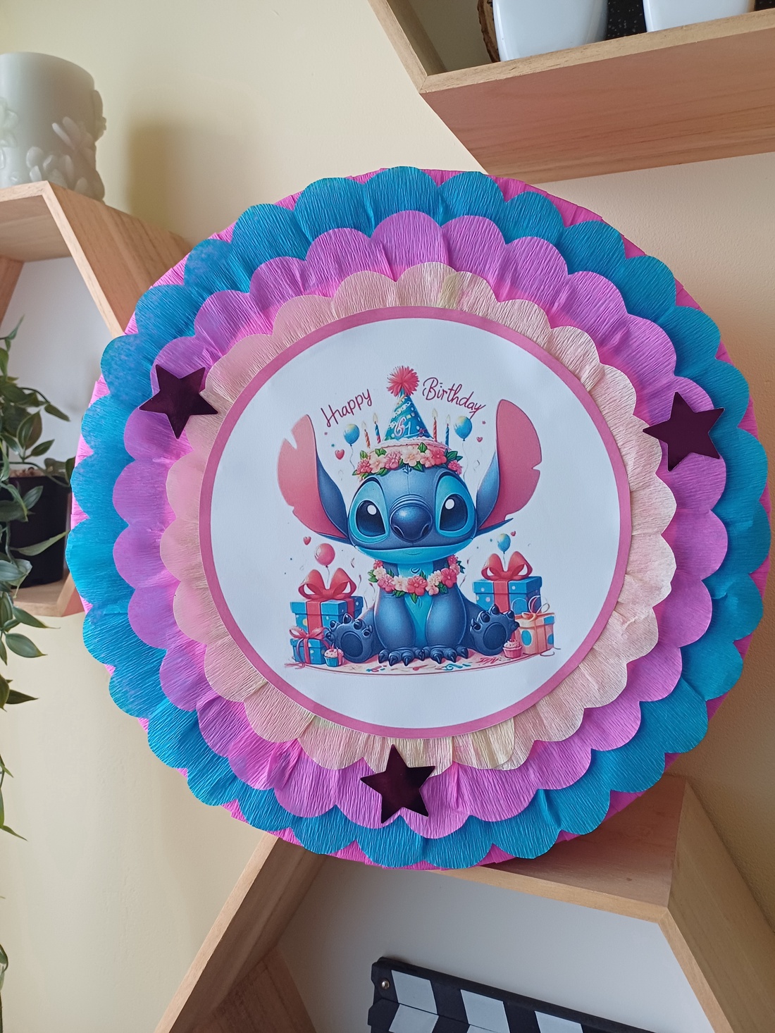 Piñata pinata piniata Stitch  - jucării și echipamente pentru copii - jocuri de mișcare - Artynos.ro