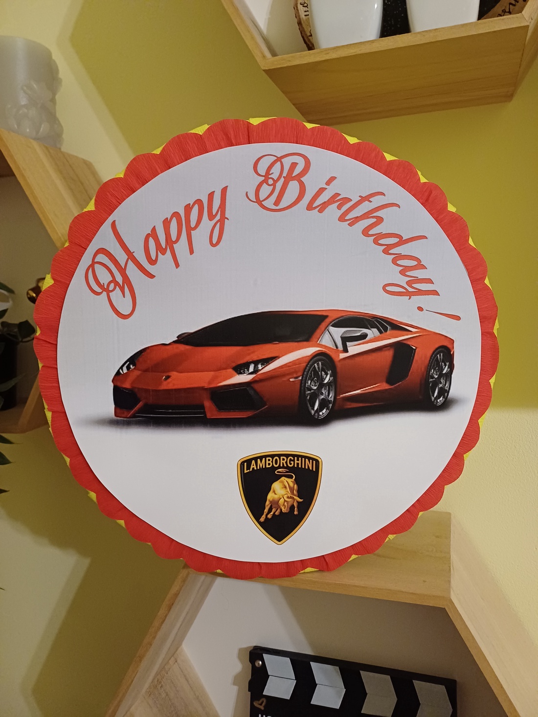 Piñata pinata piniata Lamborghini - jucării și echipamente pentru copii - jocuri de mișcare - Artynos.ro