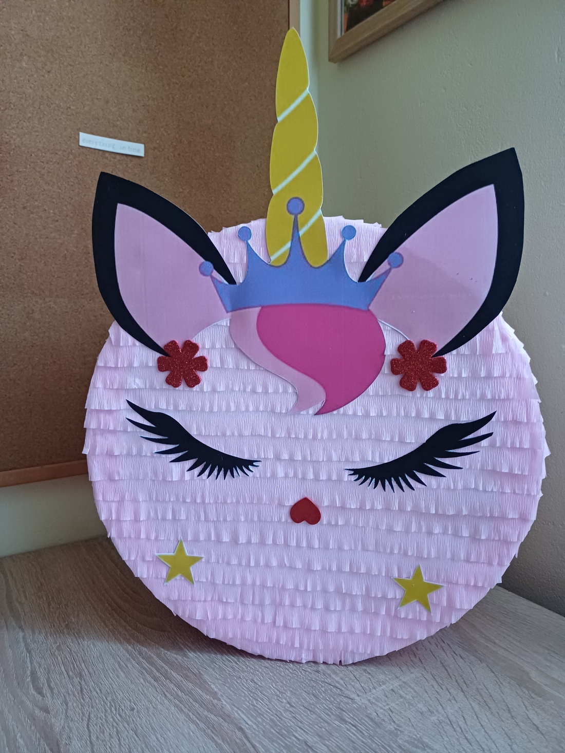 Piñata pinata piniata cap de Unicorn  - jucării și echipamente pentru copii - jocuri de mișcare - Artynos.ro