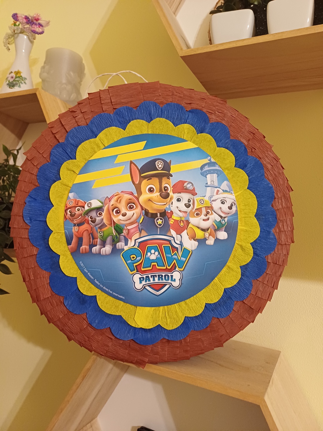 Piñata pinata piniata Paw Patrol  - jucării și echipamente pentru copii - jocuri de mișcare - Artynos.ro