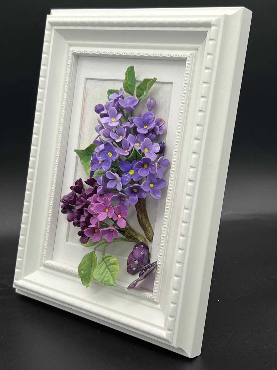 Tablou cu flori de liliac 3d - casă & stil de viață - accesorii pentru decorat casa - picturi murale - panouri și tablouri, panouri decorative - Artynos.ro