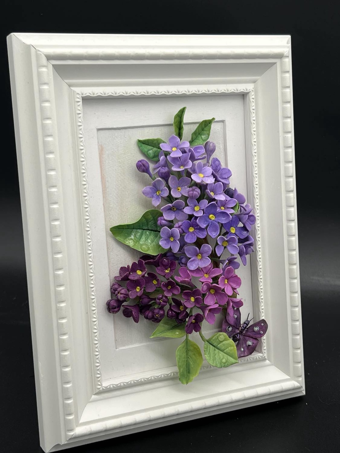 Tablou cu flori de liliac 3d - casă & stil de viață - accesorii pentru decorat casa - picturi murale - panouri și tablouri, panouri decorative - Artynos.ro