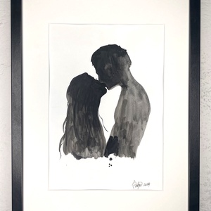 Lovers, Arte vizuale și accesorii , Grafică, ilustrație, Alte desene, Fotografie, grafică, desen, ilustrație, ARTYNOS