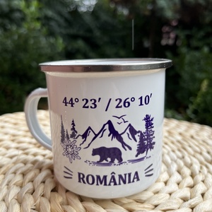 Cană personalizată- Romania - accesorii locuință - accesorii pentru echipamente de bucătărie - accesorii de servire - căni - Artynos.ro