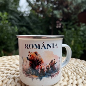 Cană personalizată- Romania, Accesorii locuință, Accesorii pentru echipamente de bucătărie, Accesorii de servire, Seturi de sticlă, pahare, , ARTYNOS