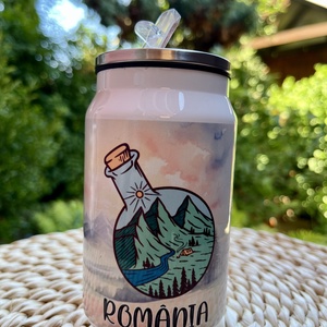 Termos personalizat 250 ml - România - accesorii locuință - accesorii pentru echipamente de bucătărie - accesorii de servire - suporturi pahare - Artynos.ro