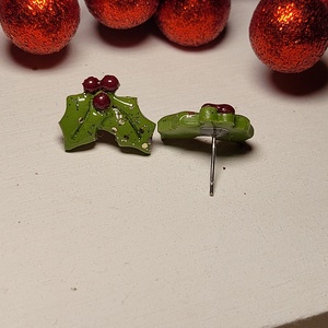 Mistletoe Studs - Artynos.ro