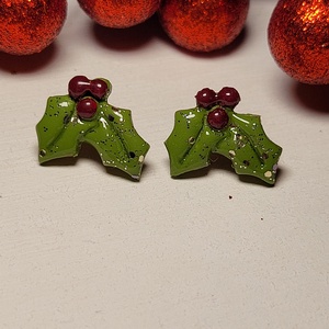 Mistletoe Studs - bijuterii - cercei - cercei și ornamente pentru urechi - Artynos.ro