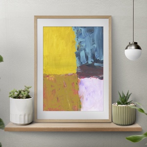 Pictura abstracta decoratiune interioara pentru perete, idee de cadou de casa noua, arta originala, pictura unicat, Arte vizuale și accesorii , Picturi, Pictură acrilică, Pictură, ARTYNOS