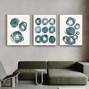 Print Acuarela pe hartie acuarela cadou inedit print abstract albastru decoratiune interioara design interior poster alb - casă & stil de viață - accesorii pentru decorat casa - picturi murale - postere - Artynos.ro