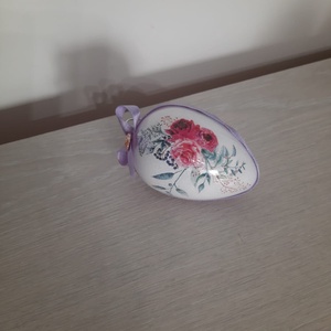 Decoratiune ou cu flori, Casă & Stil de viață, Accesorii pentru decorat casa, Decorațiuni de masă și decorațiuni pentru rafturi , Decorațiuni de masă, Decoupage, transfer și tehnici șervețel, ARTYNOS