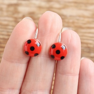 Set cadou Ladybug cercei și brățară - bijuterii - seturi de bijuterii - Artynos.ro